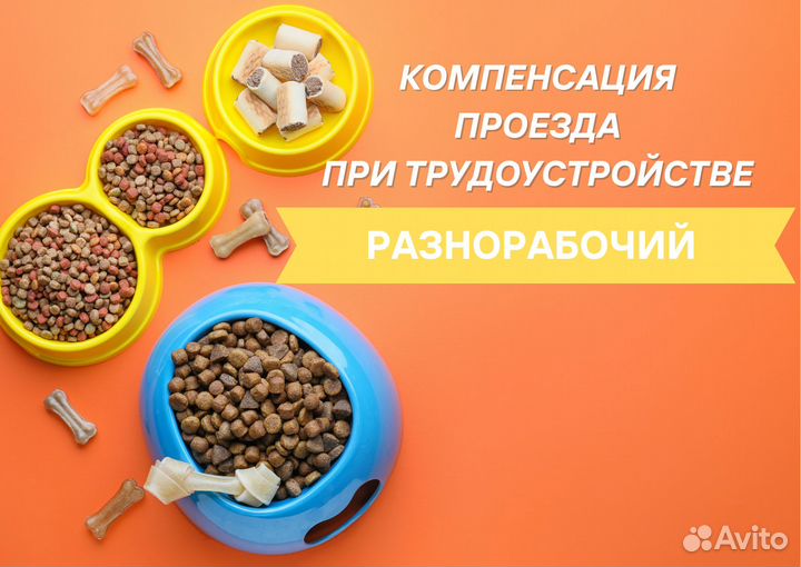 Грузчик на вахту