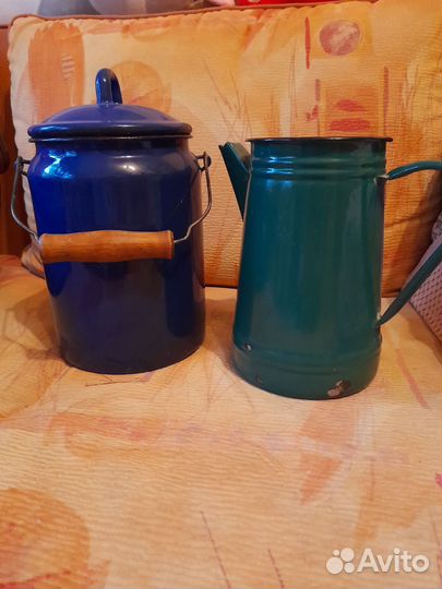 Эмалированная посуда СССР