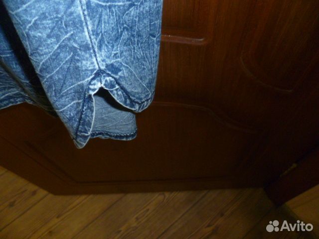 Платье летнее джинсовое 50