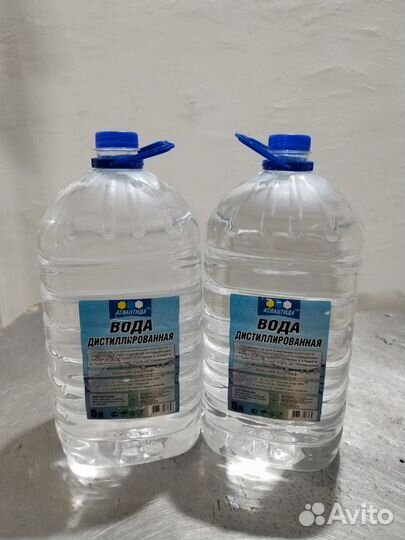Вода дистиллированная