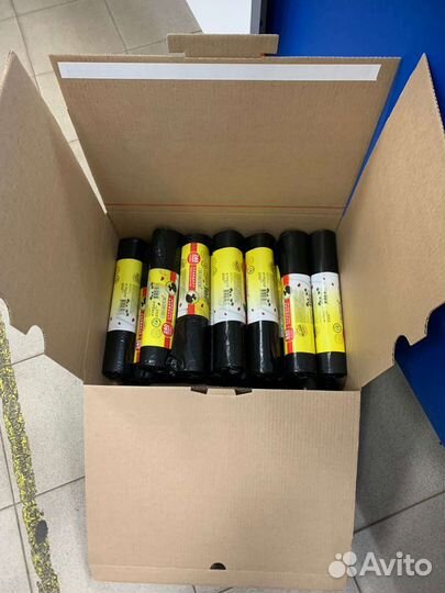 Мешки для мусора прочные набор 30л,60л,120л,240л