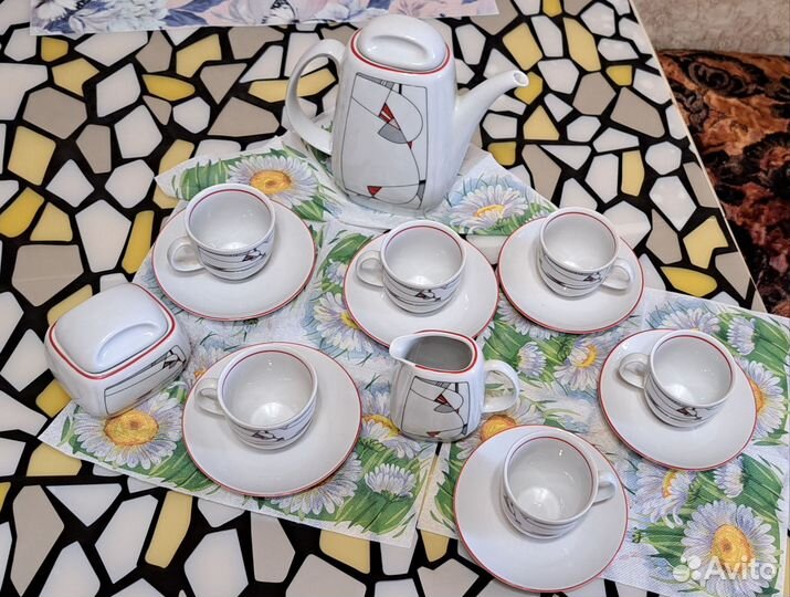 Чайный/ кофейный сервиз гдр