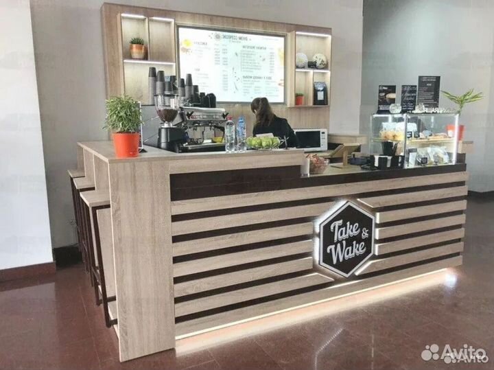 Барная Стойка для Кофейни