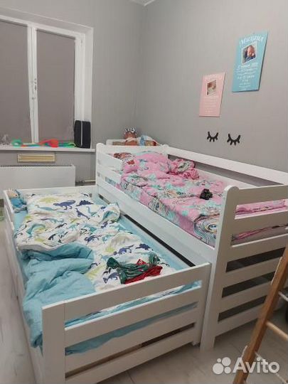 Кровать выдвижная двухъярусная модель 53