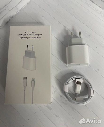 Зарядка на iPhone 20w