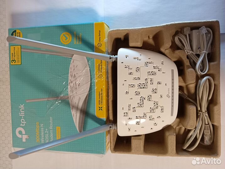 Wi-Fi роутер TP-link TD-W8961N, белый