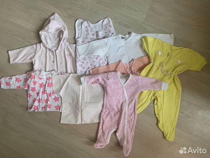 Детские вещи пакетом для девочек