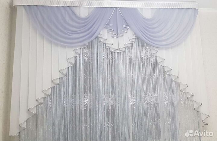Занавеска-бахрома (2 шт.)