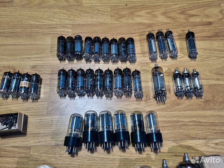 Радиолампы СССР (мешок) за все