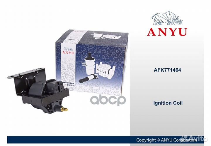 Катушка зажигания AFK771464 anyu