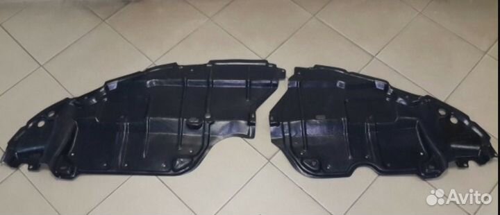 Тойота Камри 40 защита бампера правая левая