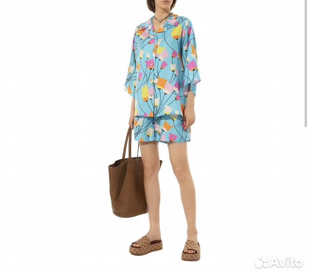 Шелковый комплект Gucci оригинал