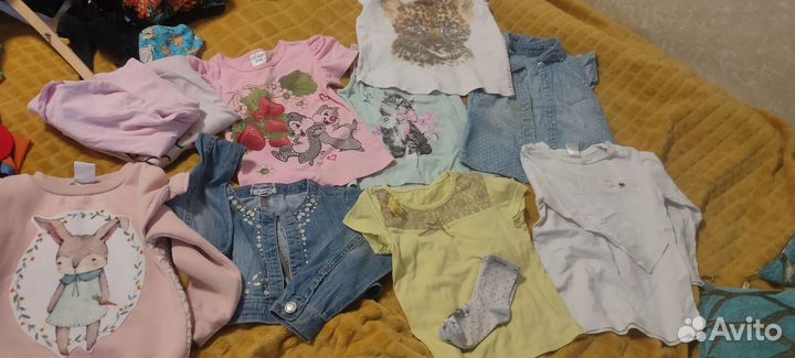 Пакет вещей на девочку 104