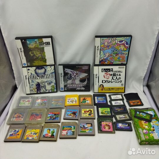 Игры Nintendo ds gba gb gbc jap