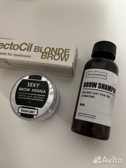 Материалы для бровей