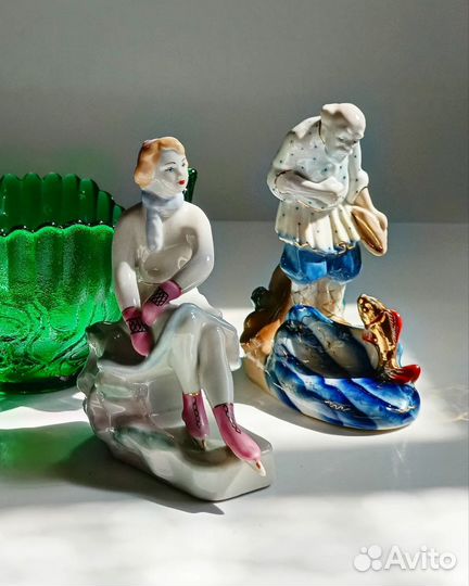 Фарфоровые статуэтки времён СССР
