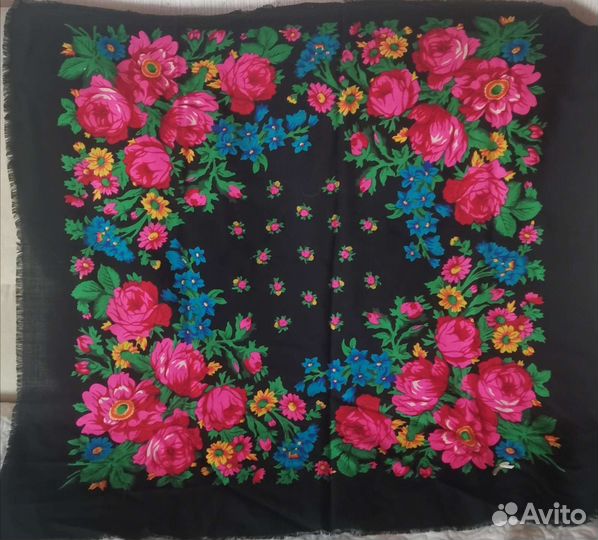 Платок шерстяной СССР