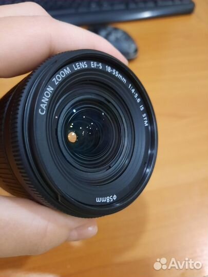 Объектив Canon EF-S 18-55mm f/4-5.6 IS STM