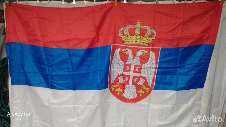 Флаг Сербии