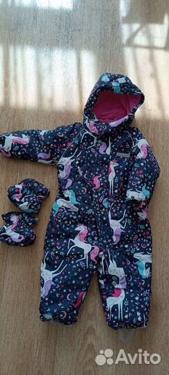 Зимний комбинезон для девочки