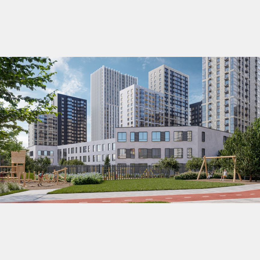 2-к. квартира, 54,4 м², 21/25 эт.