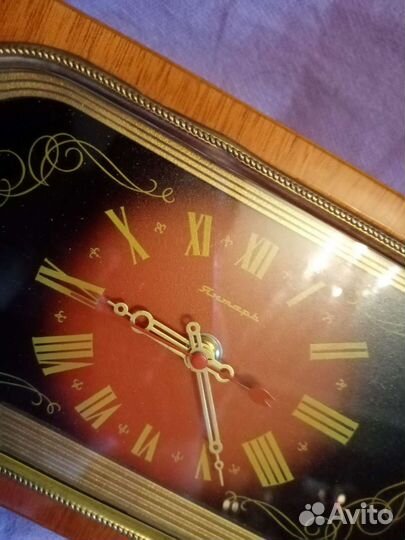 Часы ссср-янтарь