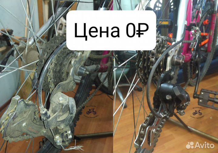 Ремонт велосипедов с выездом бесплатно