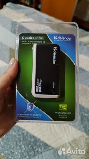 4-портовый разветвитель USB 2.0 HUB