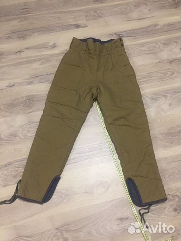 Штаны ватные зимние