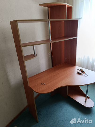 Компьютерный стол со шкафом бу