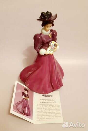 Фарфоровая фигурка Barbie Hallmark 1996