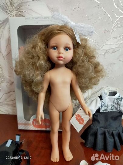 Кукла Карла кудряшка школьница 2021 Паола Рейна