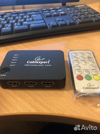 Переключатель hdmi, cablexpert DSW-hdmi-52