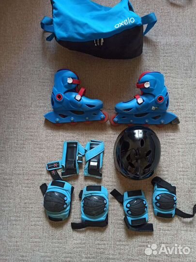 Детские ролики и защита