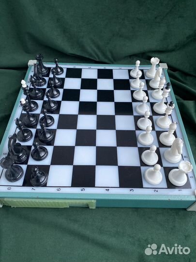 Шахматы СССР №65 карболитовые