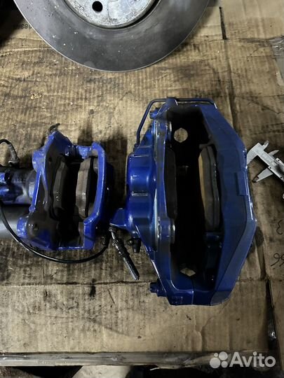 М Тормоза бмв g30 348 перед 345 зад