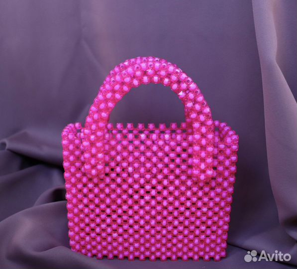 Cумка из бусин ручной работы