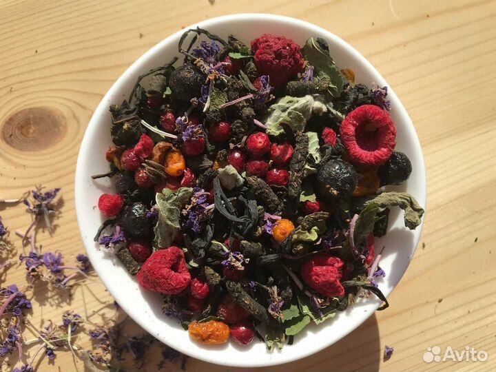 Иван-чай 1 килограмм «Ягодный», сохранённая польза