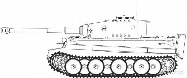 Сборная модель танка Airfix A1359