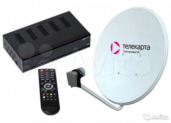 Телекарта (новый комплект) Спутниковое тв