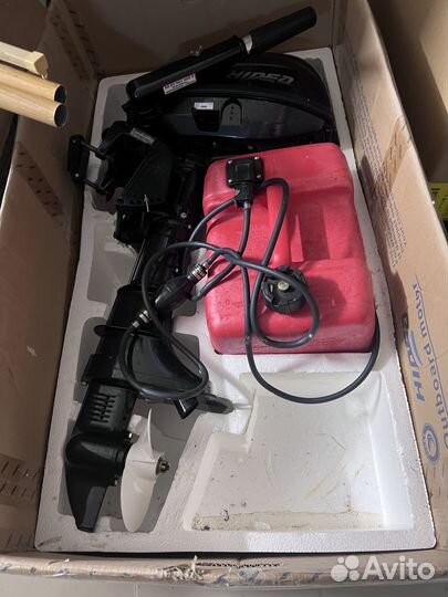 Лодочный мотор Hidea HD 5 FHS (Хайди) + бак 12 лит