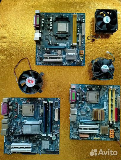 Материнские платы AMD Am2 и Socet 775