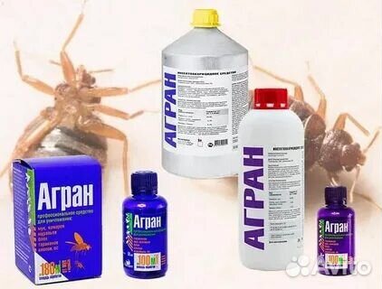 Средство от тараканов, мух, муравьев Агран
