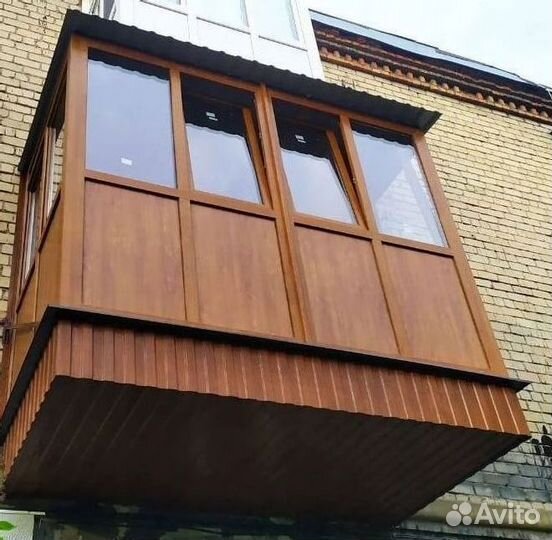 Остекление балкона и установка пластиковых окон