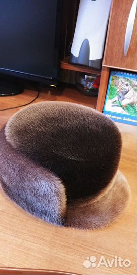 Мужская зимняя шапка из натурального меха