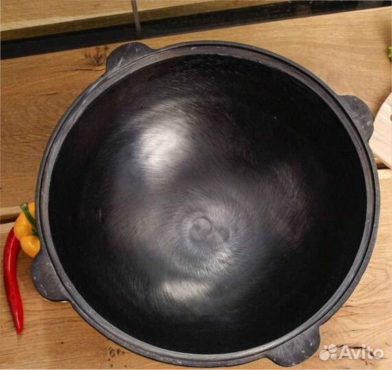 Казан чугунный 22л