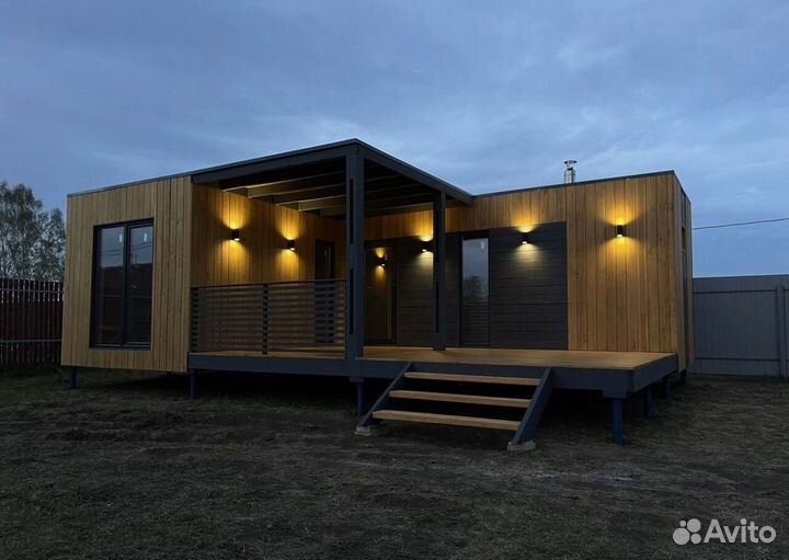 Модульный дом 54м2