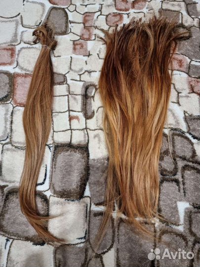 Волосы для наращивания бу