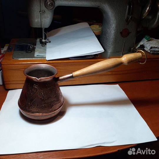 Турка(джезва) для кофе, медная, СССР