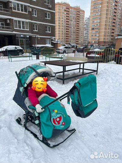Санки-коляска